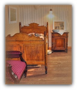 Schlafzimmer Luise Peters, 1. Stock, haus Peters