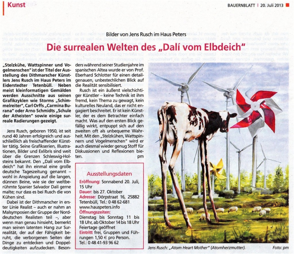 Bauernblatt 20. Juli 2013