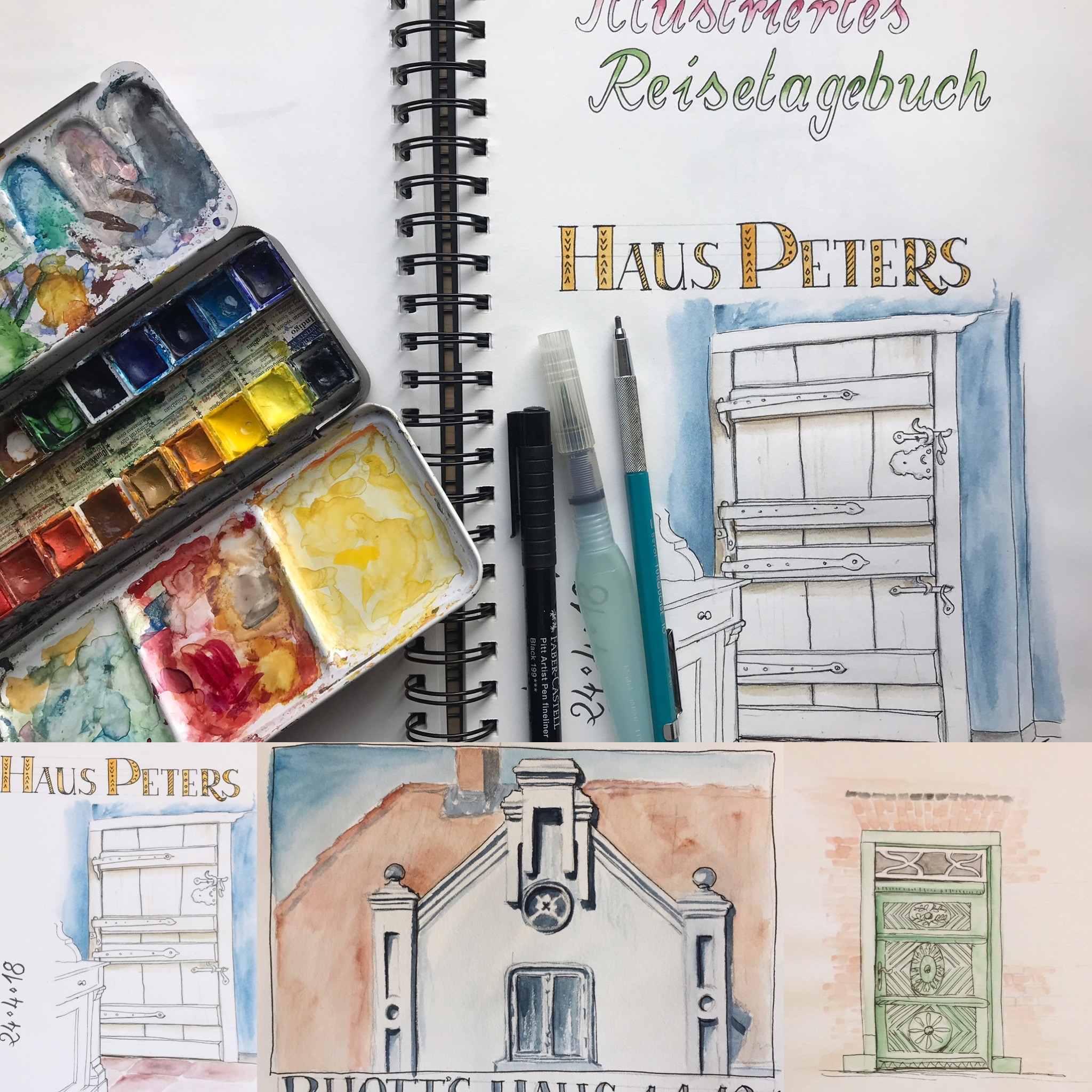 Workshop Illustriertes Reisetagebuch