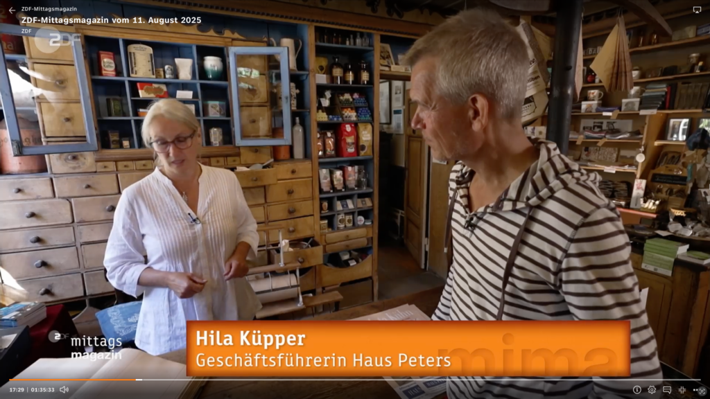 ZDF MiMa im Haus Peters